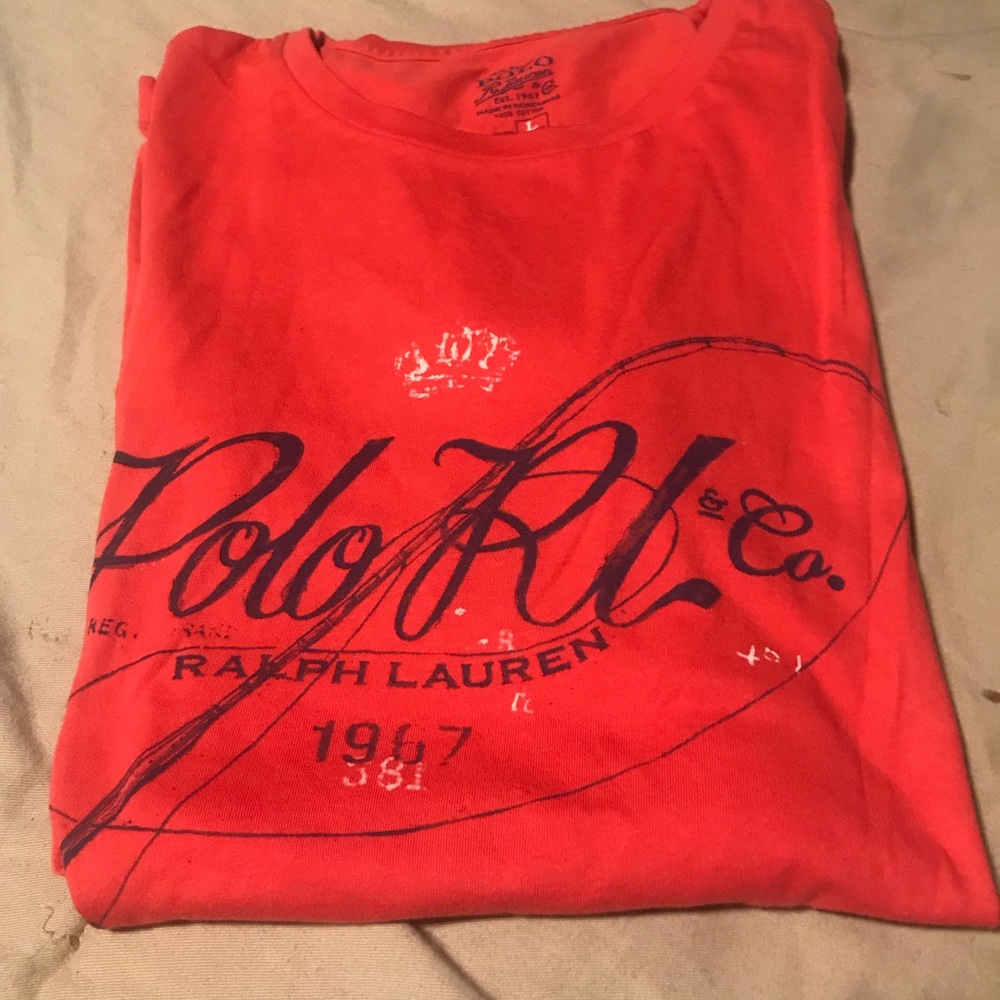 Men’s crew neck polo shirt